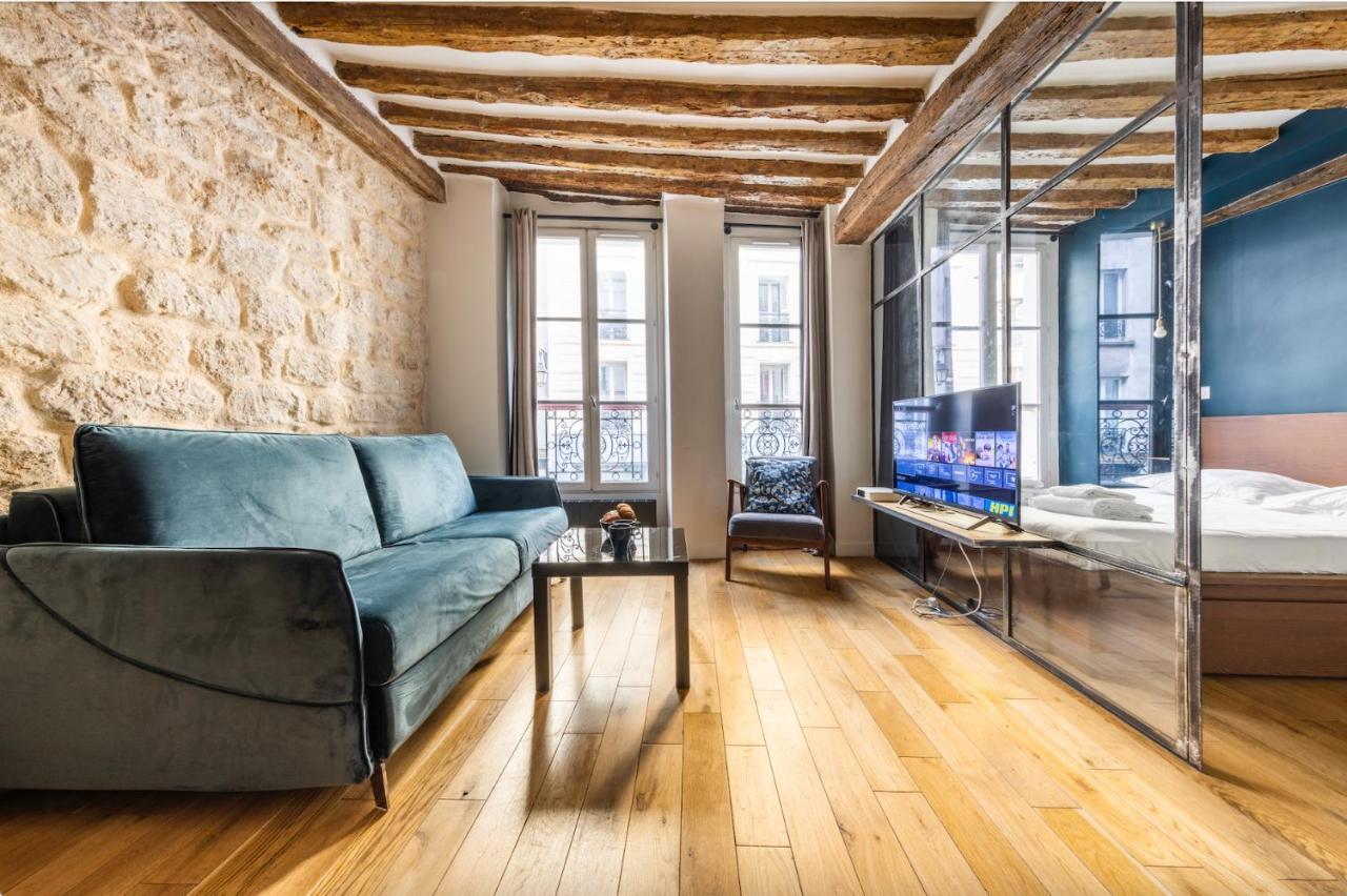 Peaceful Apartment - 1Br-4P - Arts Et Metiers Paris Eksteriør bilde